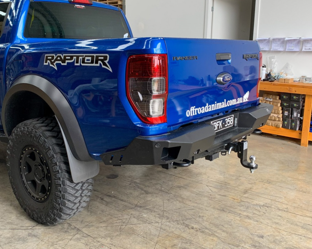 Offroad Animal Rear Bar & Bumper To Suit Ford Ranger & Raptor (2018-2022)
