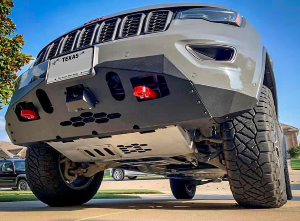 Offroad Animal Pre-Runner Steel Front Bumper To Suit Jeep Grand Cherokee WK2 (2017-2021)
