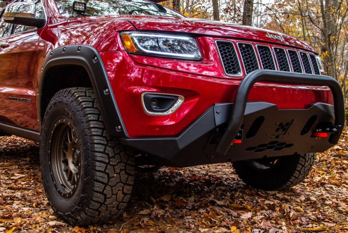 Offroad Animal Pre-Runner Steel Front Bumper To Suit Jeep Grand Cherokee WK2 (2014-2016)
