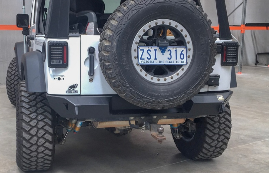 Offroad Animal Rear Bumper To Suit Jeep Wrangler JK (2007-2018)