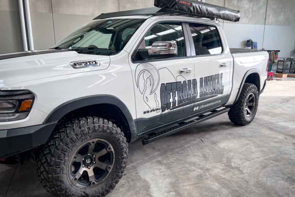 OFFROAD ANIMAL Rock Sliders To Suit Dodge Ram 1500 DT (2019-On)