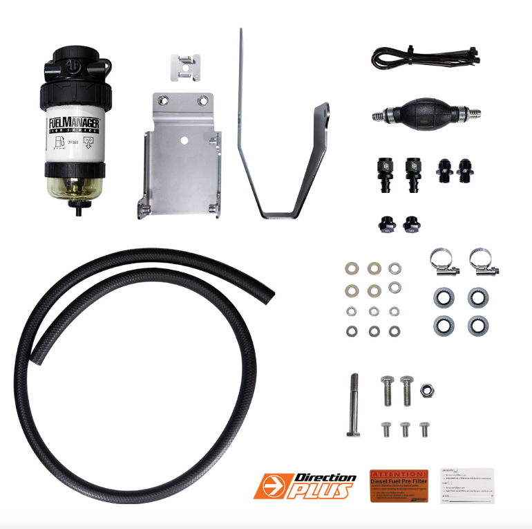 DIRECTION PLUS Pre-Filter Kit To Suit Toyota Land Cruiser 300 Series V6 Diesel (2022-On)