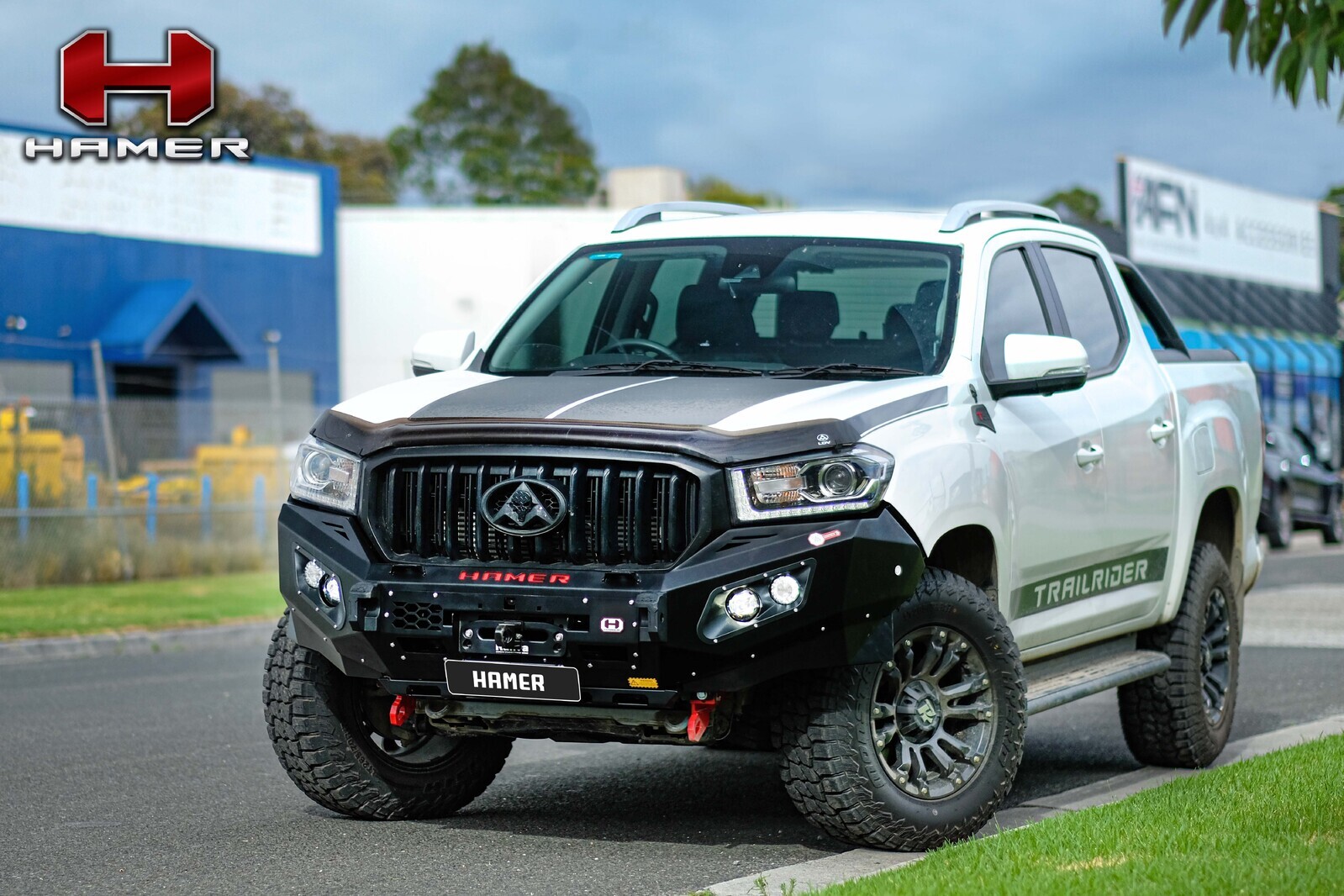HAMER KING SERIES BULL BAR TO SUIT LDV T60 W/O FENDERS (2017- 10/2021)