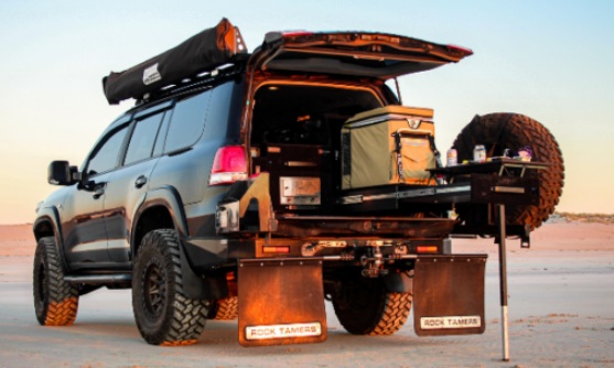 Clearview Rock Tamers (2.5" Hub Mudflap System)