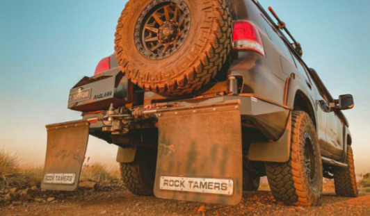 Clearview Rock Tamers (2" Hub Mudflap System)
