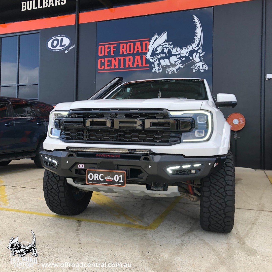HAMER ATLAS SERIES BULL BAR TO SUIT FORD RANGER RAPTOR (2022-ON)