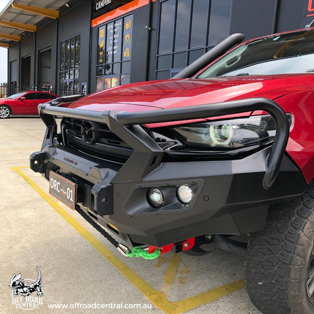 HAMER KING SERIES PLUS BULL BAR TO SUIT MAZDA BT-50 (2021-ON)