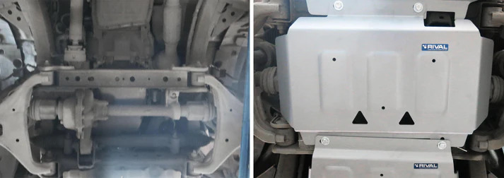 RIVAL ALUMINIUM ENGINE UNDERBODY ARMOUR TO SUIT RANGER (2011-2021), EVEREST (2015-2022) & BT-50 (2011-2019)