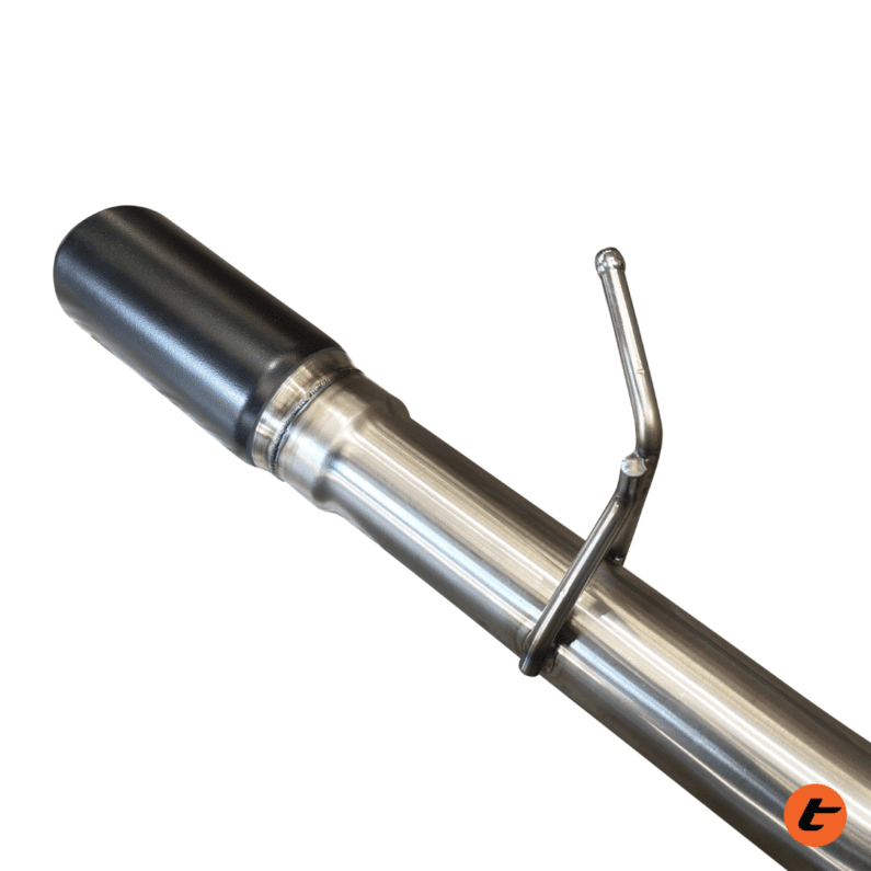 TORQIT STAINLESS 3" TWIN EXIT CAT BACK EXHAUST TO SUIT JEEP JT GLADIATOR (2020-ON)