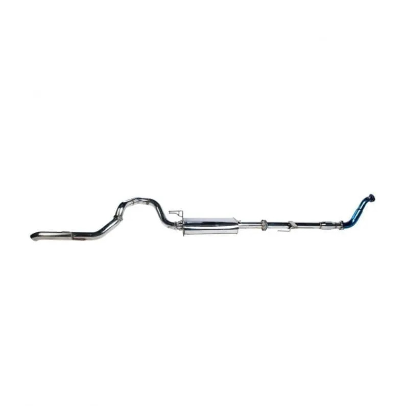 TORQIT STAINLESS 3" TURBO BACK EXHAUST (RESONATOR) TO SUIT 3.0L TD D4D TOYOTA PRADO 120 SERIES (11/2007-10/2009)