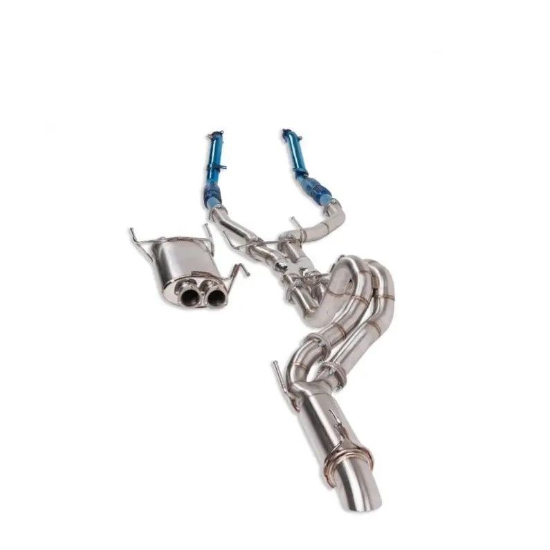 TORQIT STAINLESS TWIN 3" TO SINGLE 4" TURBO BACK EXHAUST (MUFFLER) TO SUIT 4.5L V8 TD TOYOTA LAND CRUISER 200 SERIES (11/2007-09/2015)