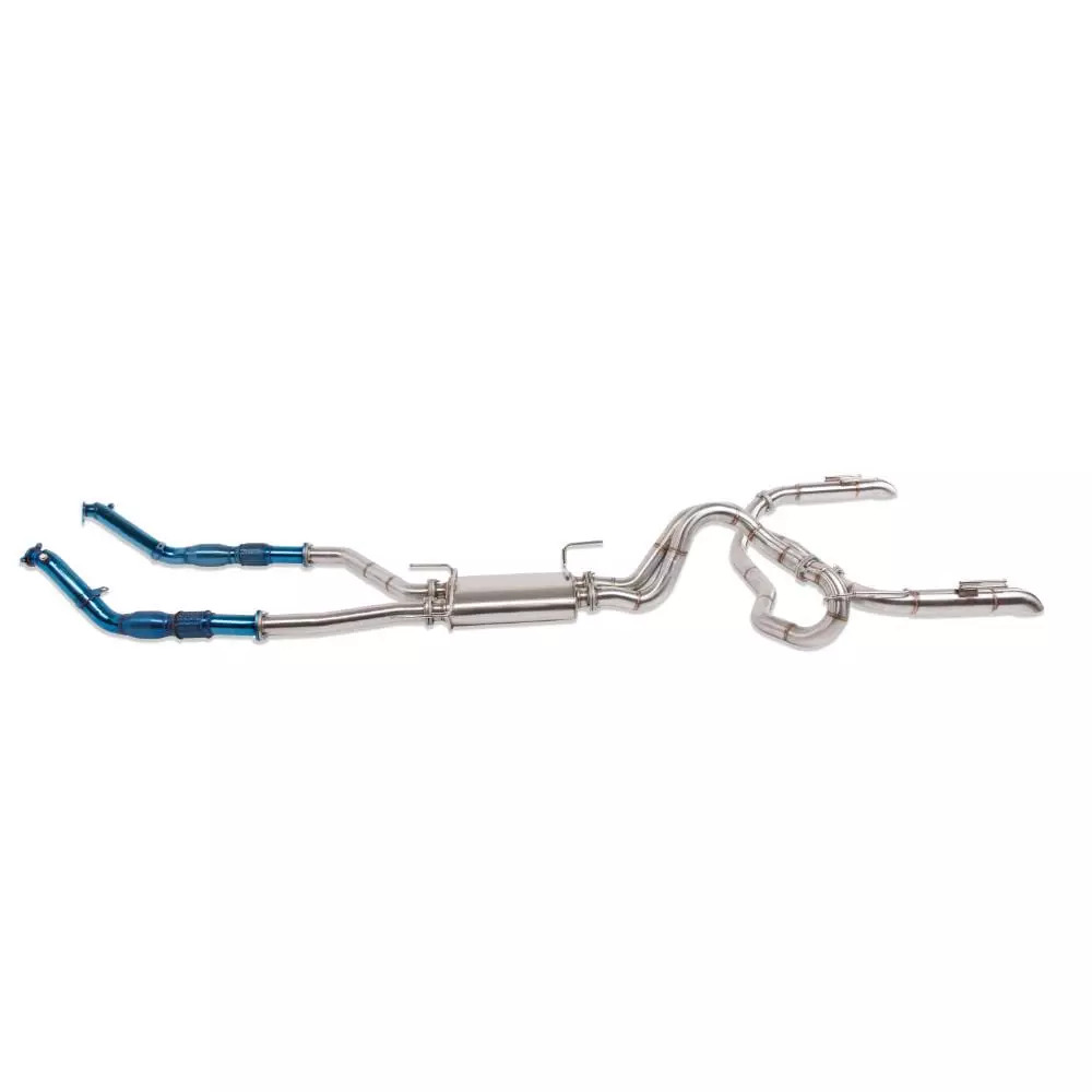 TORQIT STAINLESS 3" TWIN EXIT TURBO BACK EXHAUST (MUFFLER) TO SUIT 4.5L V8 TD TOYOTA LAND CRUISER 200 SERIES (11/2007-09/2015)