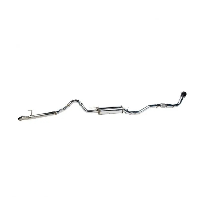 TORQIT STAINLESS 3" TURBO BACK EXHAUST (RESONATOR) TO SUIT 4.2L TOYOTA LC 100 SERIES (03/1998-08/2007)