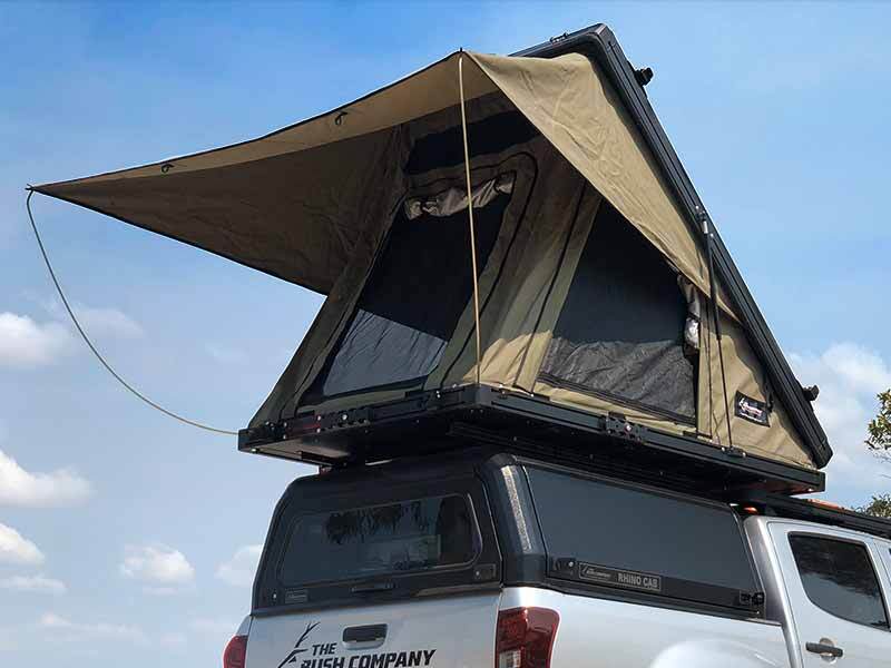 THE BUSH CO. AX27 Clamshell Rooftop Tent