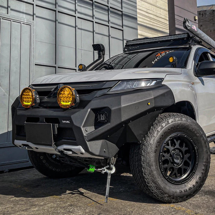 RIVAL ALLOY FRONT BUMPER TO SUIT MITSUBISHI MR TRITON (2019-ON)