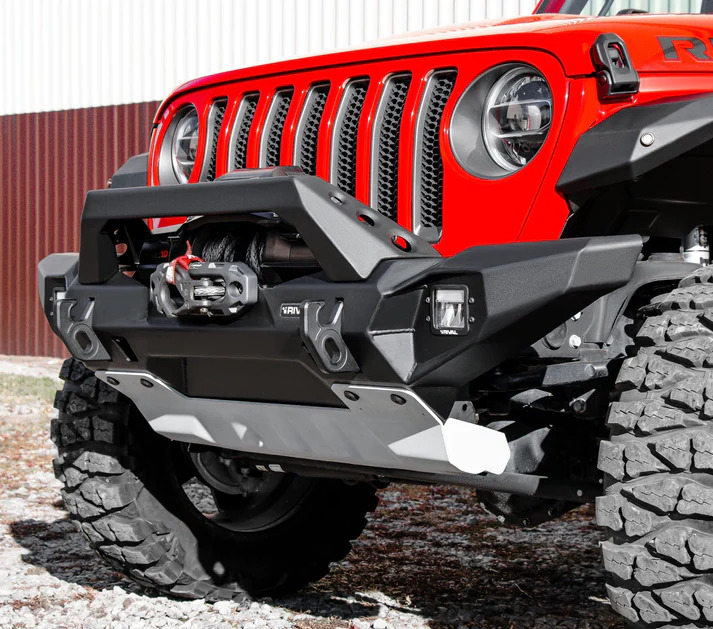 RIVAL ALLOY FRONT BUMPER TO SUIT JEEP GLADIATOR (2020-ON)