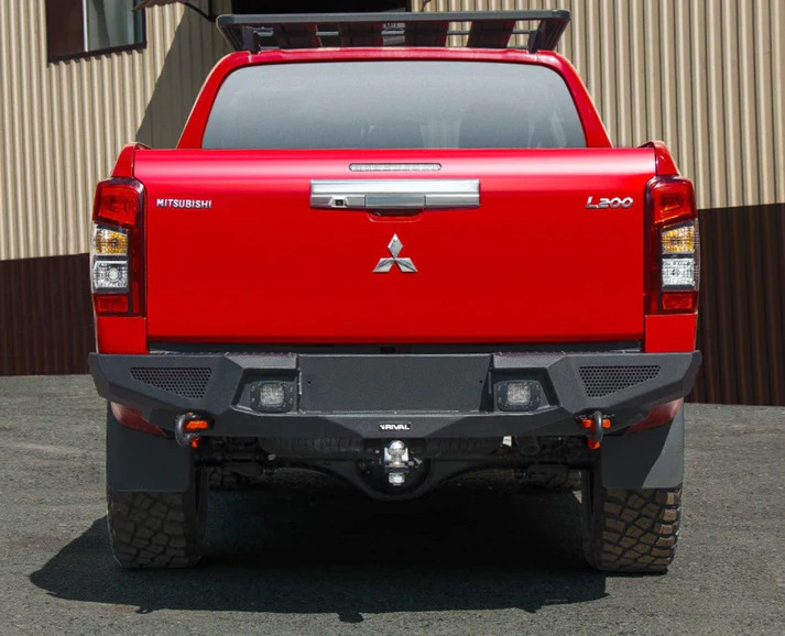 RIVAL ALLOY REAR BUMPER TO SUIT MITSUBISHI MR TRITON (2019-ON)