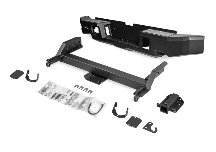 RIVAL ALLOY REAR BUMPER TO SUIT MITSUBISHI MQ TRITON (2015-2018)