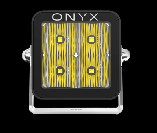 ONYX ION-W4B 3" Square Flood Beam Work Light (Single)