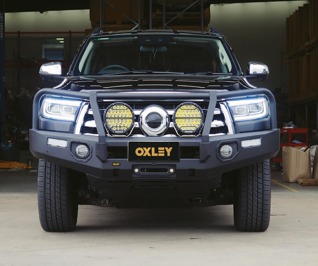 OXLEY BULL BAR (INC. TOW POINTS & FOGS) TO SUIT GWM CANNON (2019-ON)