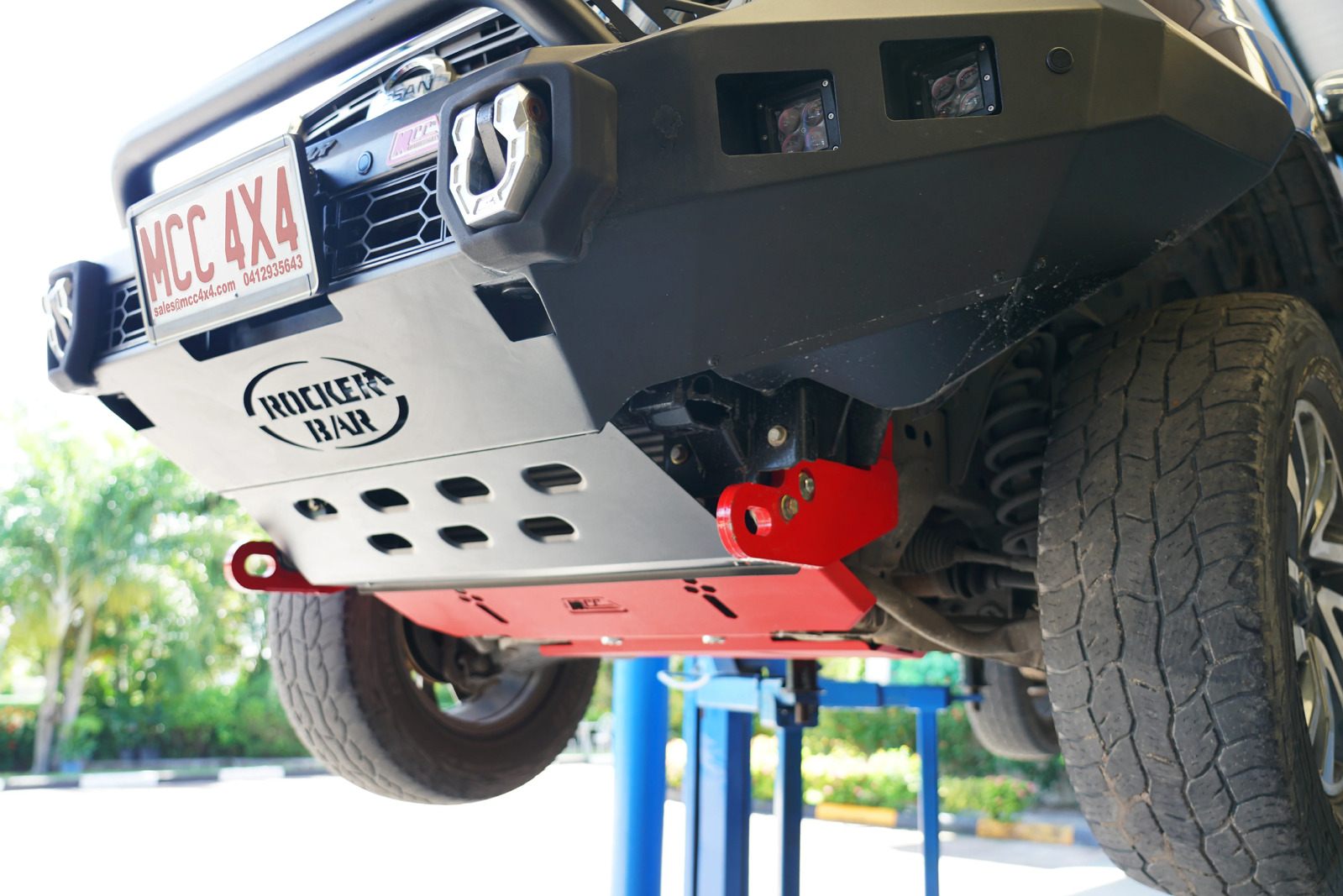 MCC 4X4 UNDERBODY BASH PLATE (3 PCE) TO SUIT NISSAN NAVARA NP300 (2015-2020)