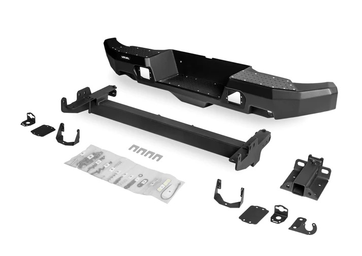 RIVAL ALLOY REAR BAR TO SUIT TOYOTA HILUX (2011-ON)