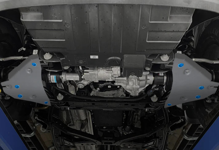 RIVAL ALUMINIUM LOWER CONTROL ARMS UNDERBODY ARMOUR TO SUIT FORD RANGER & EVEREST (2022-ON)