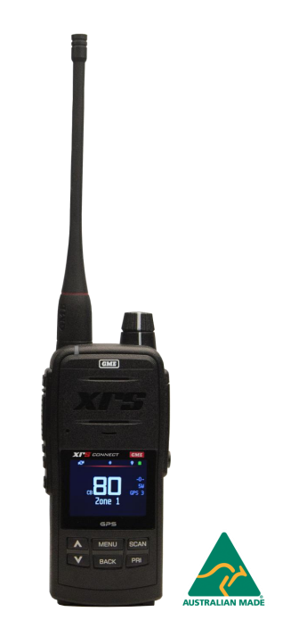 GME XRS CONNECT HANDHELD UHF CB RADIO