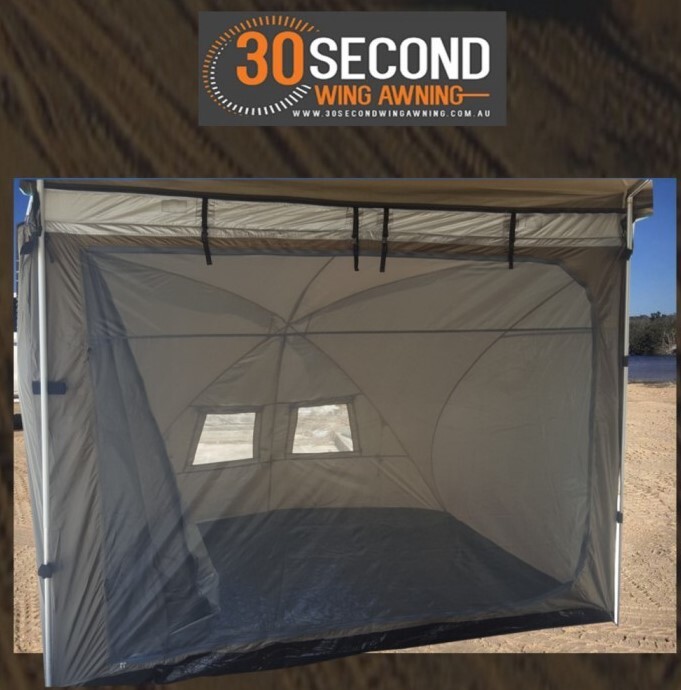 30 SECOND AWNING DOME TENT TO SUIT 2.7M AWNINGS