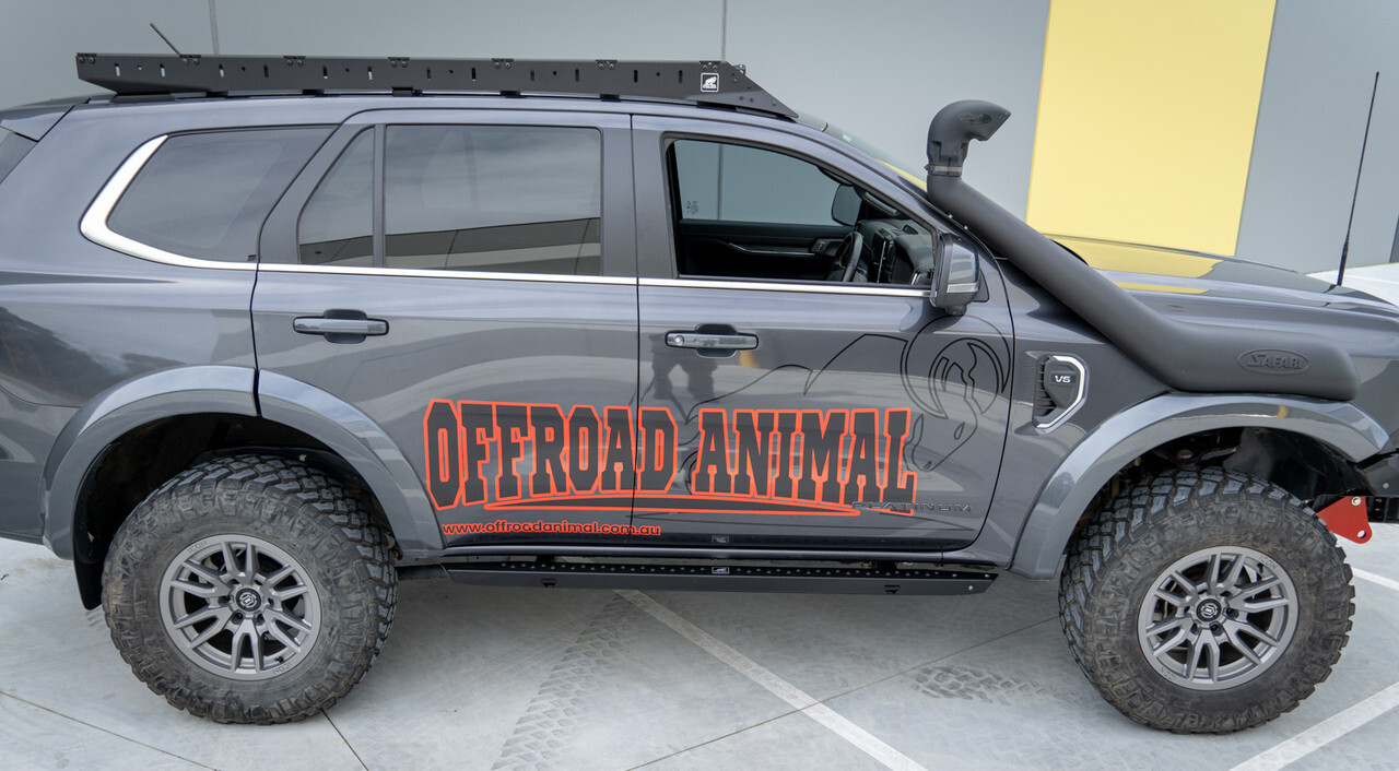 OFFROAD ANIMAL ROCK SLIDERS TO SUIT FORD EVEREST (2022-ON)