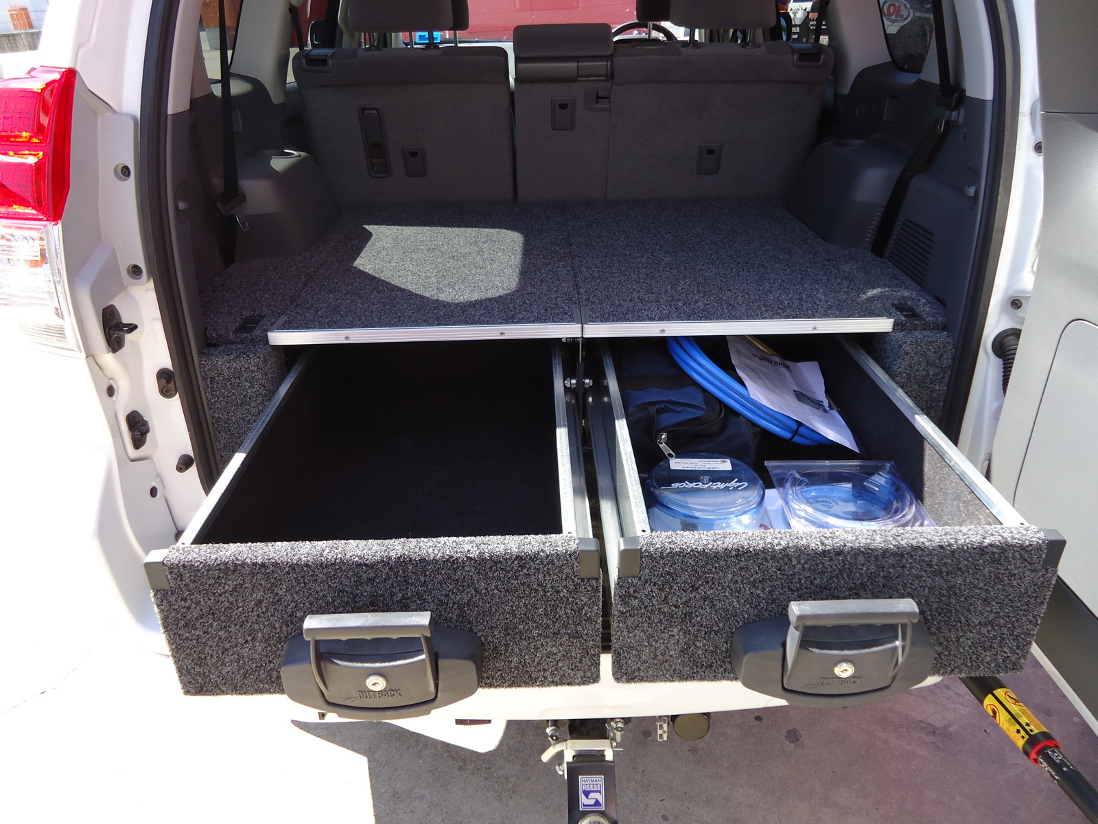 4WD INTERIORS 950 SERIES ROLLER DRAWERS TO SUIT TOYOTA LANDCRUISER 100 SERIES