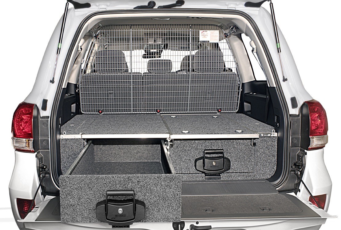 4WD INTERIORS 850 SERIES ROLLER DRAWERS TO SUIT TOYOTA LANDCRUISER 76 SERIES WAGON