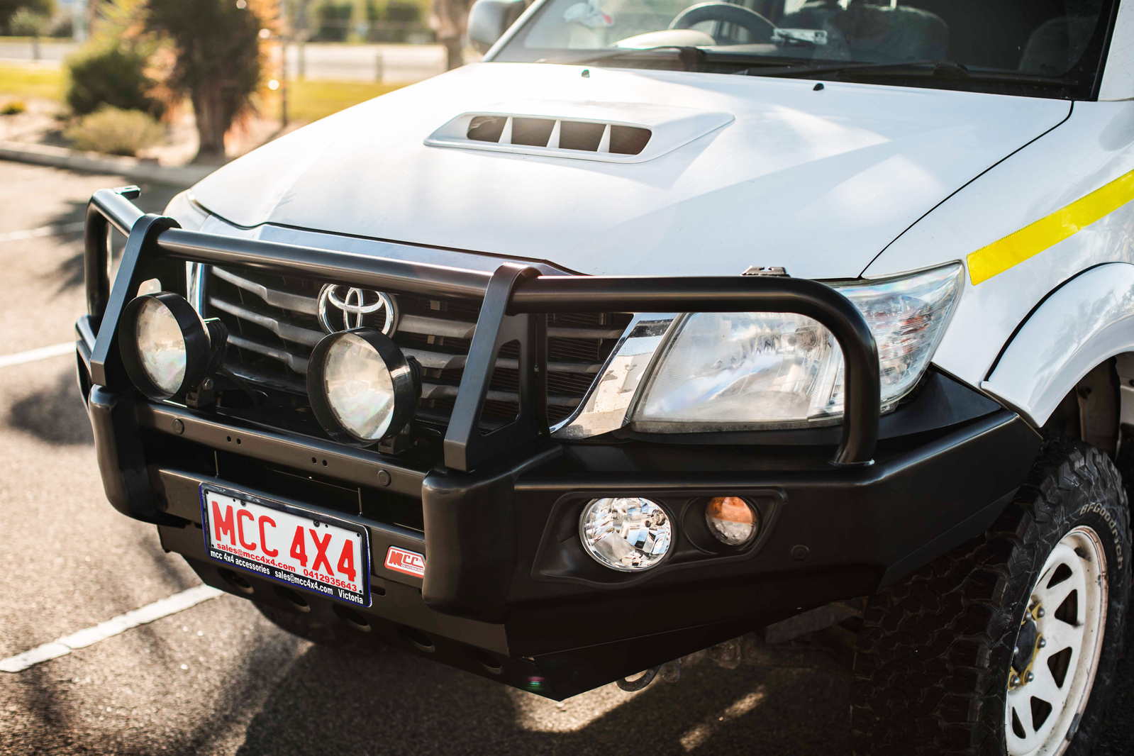 MCC FALCON A-FRAME BULLBARS TO SUIT TOYOTA HILUX VIGO CHAMP MK7 2005-2011