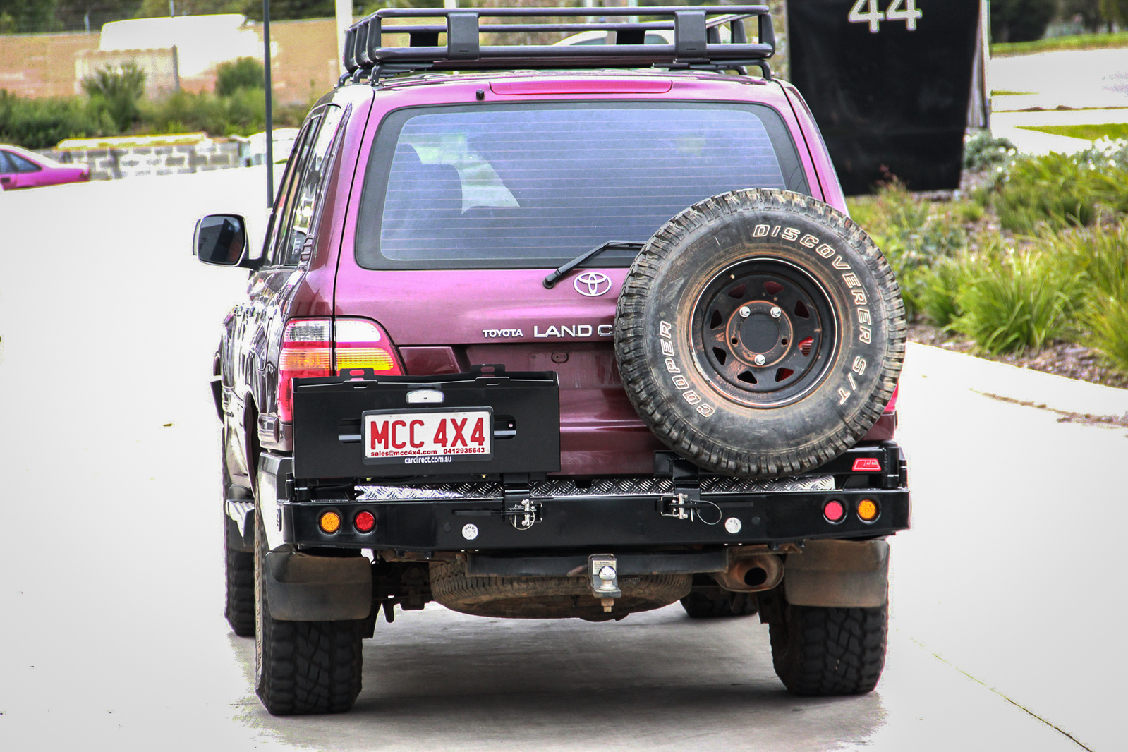 MCC REAR WHEEL CARRIERS TO SUIT  LANDCRUISER 100/105 SERIES (IFS,LIVE AXLE) 1998-2007