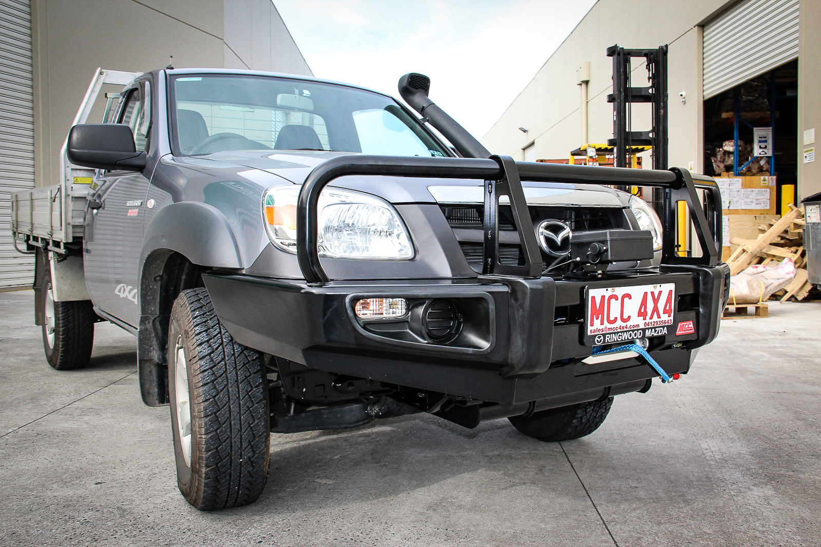 MCC 'FALCON A-FRAME' BULL BAR TO SUIT MAZDA BT-50 (B3000) 11/2006-10/2011