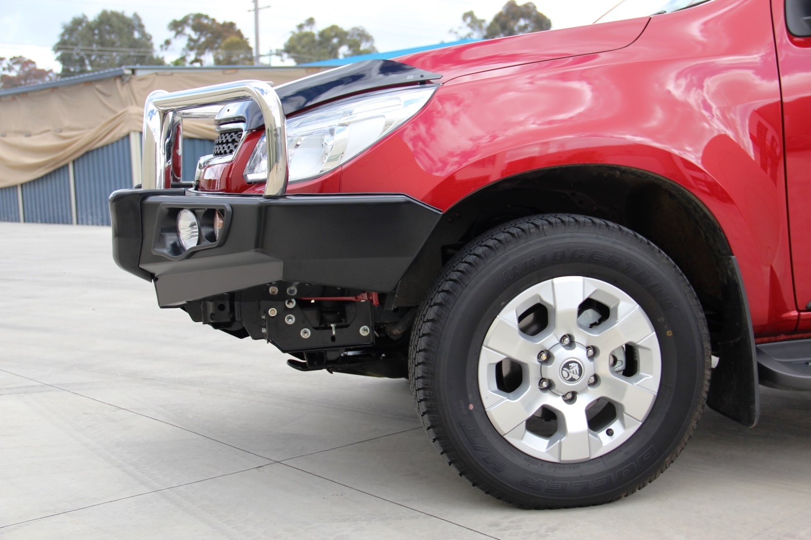MCC 'FALCON STAINLESS 3 LOOP' BULL BAR TO SUIT HOLDEN COLORADO RG 06/2012-15 & COLORADO 7 12/2012-16