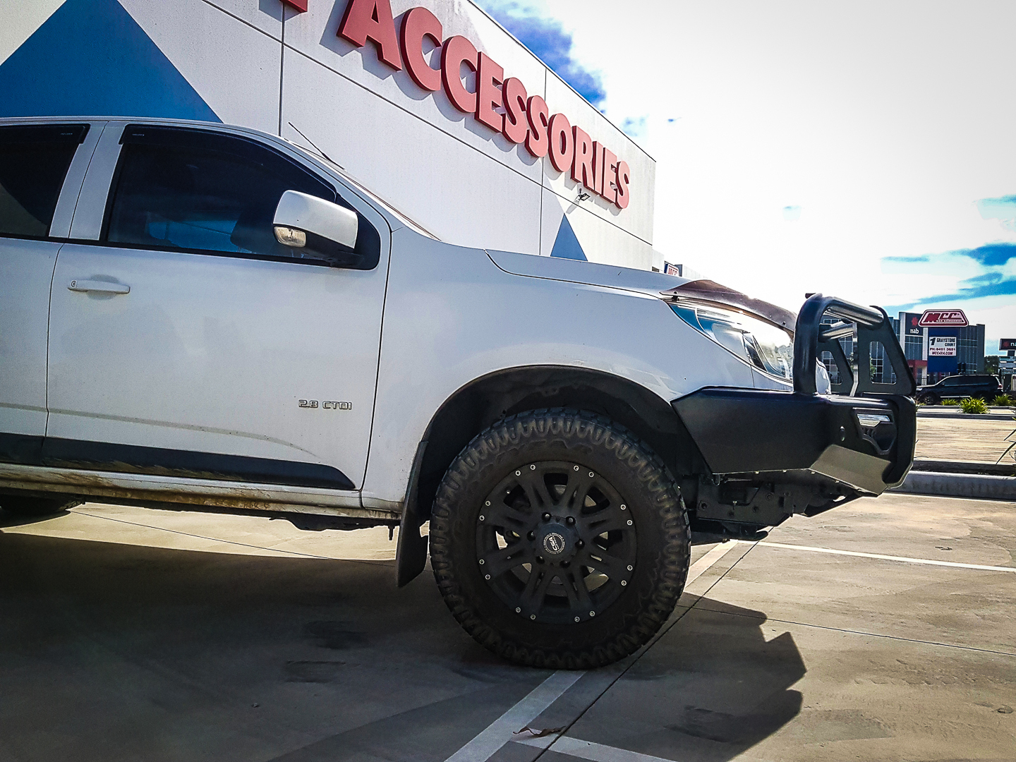MCC PHEONIX A-FRAME  BULL BAR - HOLDEN COLORADO 7 & RG 12-2012 - 2016