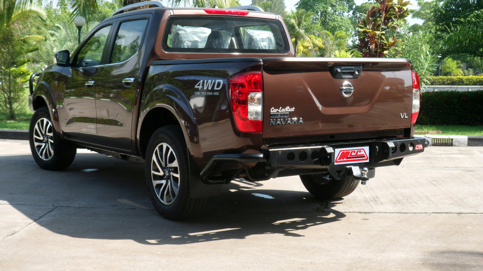 MCC REAR STEP TOW BAR (JACK BAR) TO SUIT NISSAN NAVARA NP300 06/2015-ON