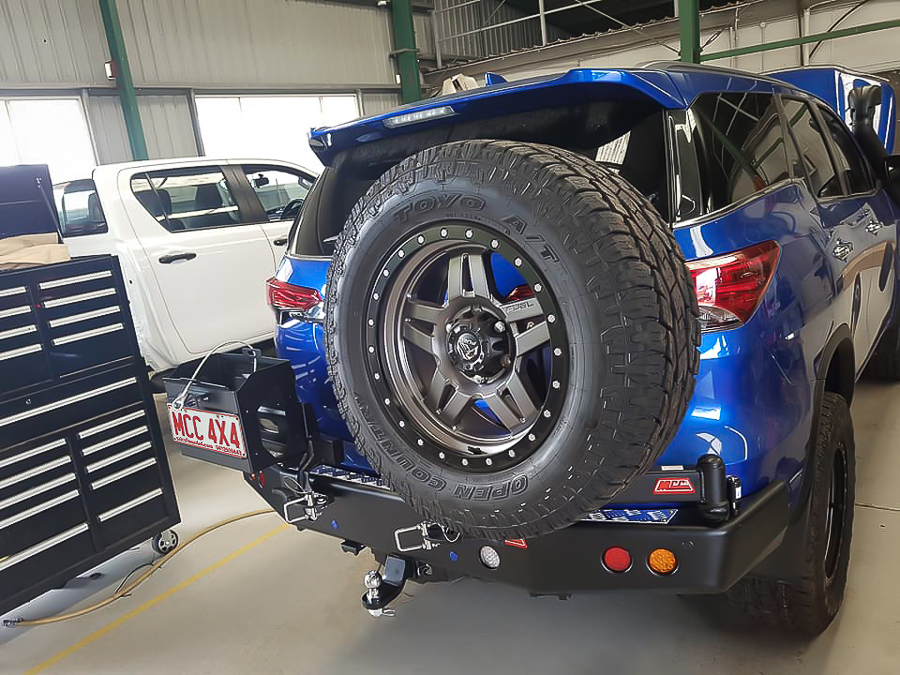 MCC DUAL WHEEL CARRIER TO SUIT TOYOTA FORTUNER 2016-2020