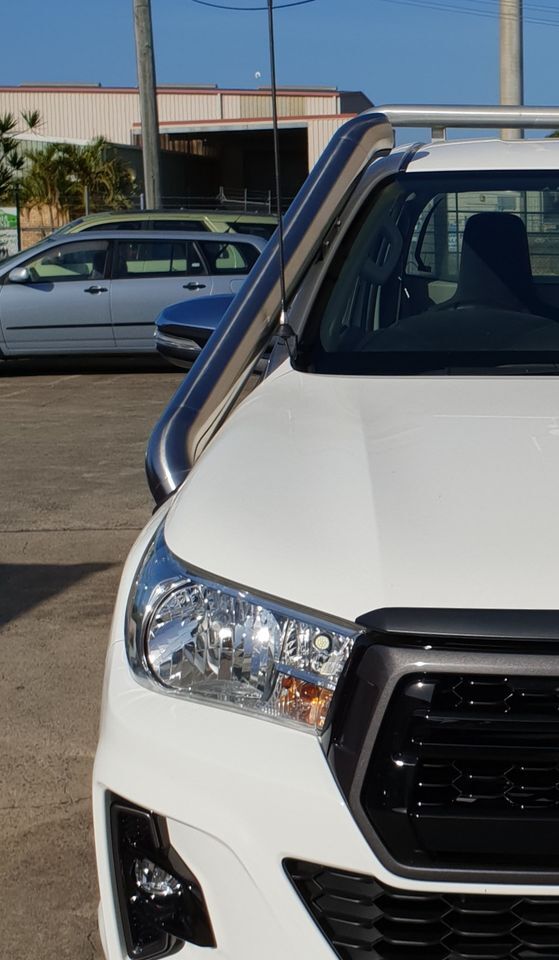 ORC M SPEC BRUSHED STAINLESS SNORKEL TO SUIT TOYOTA HILUX 09/2015 ON (N80)