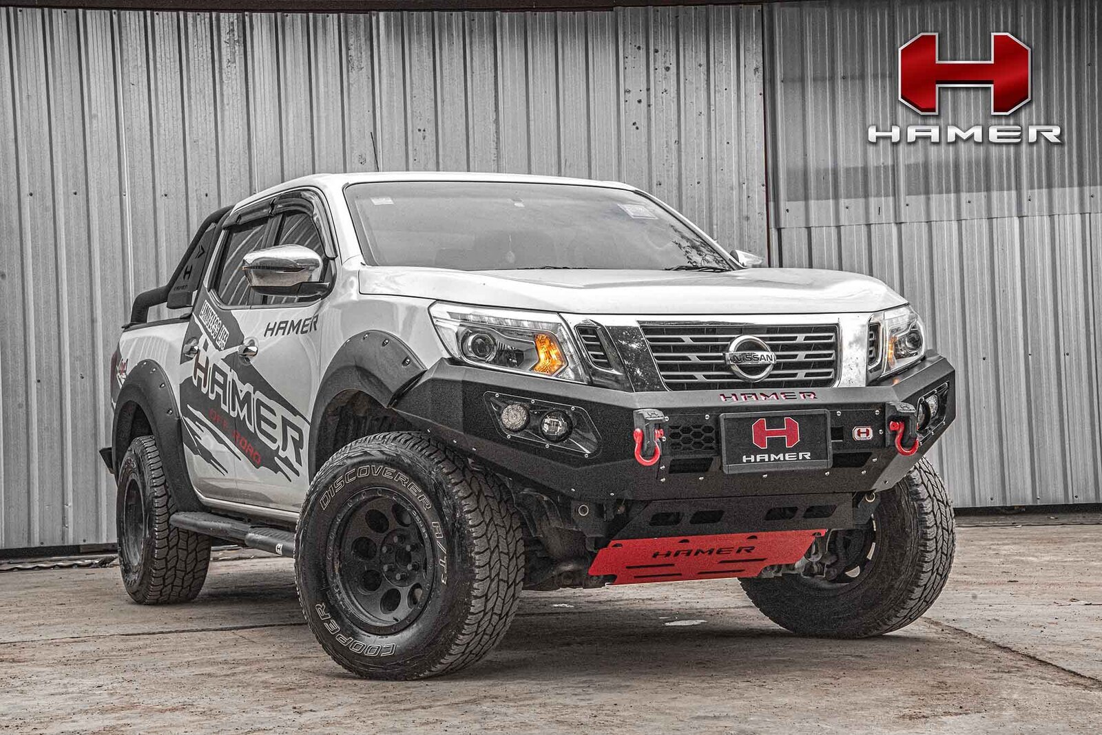HAMER KING SERIES BULL BAR TO SUIT NISSAN NP300 (2015-2020)