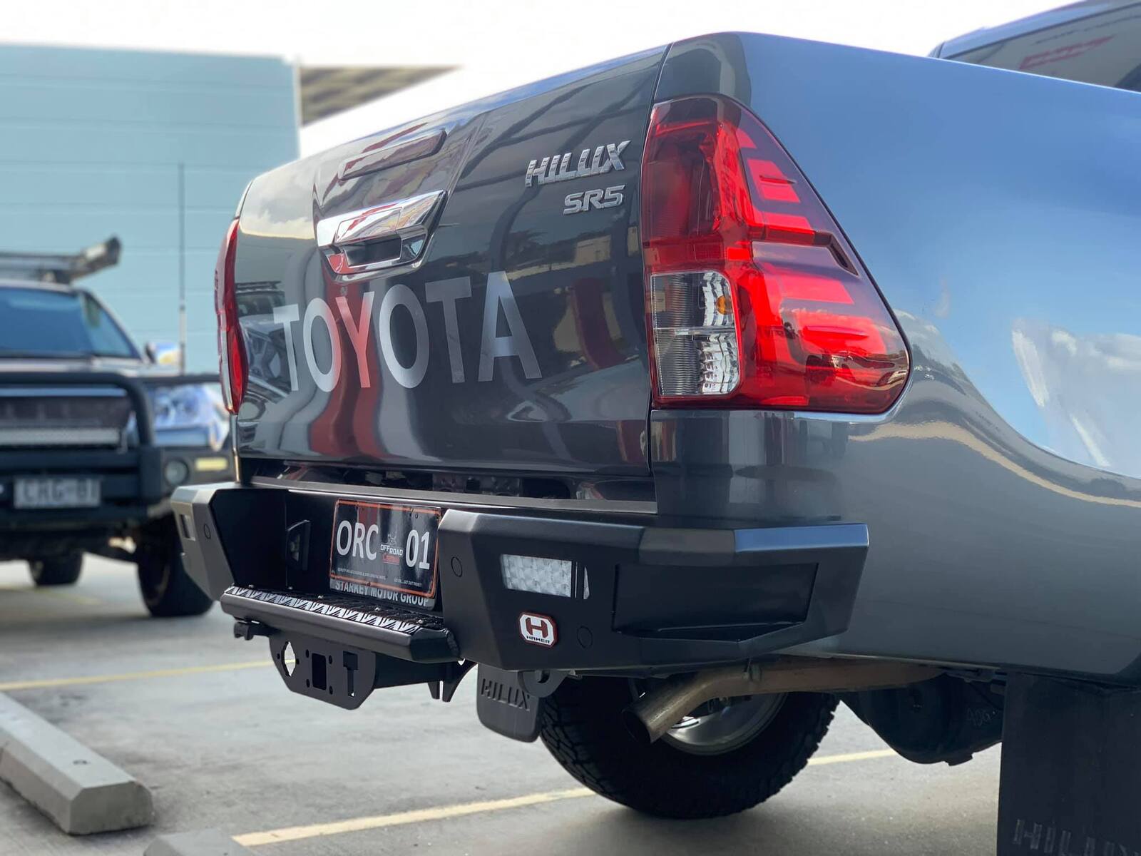 HAMER M-SERIES REAR BAR - TOYOTA HILUX REVO/ROCCO 2015 ON