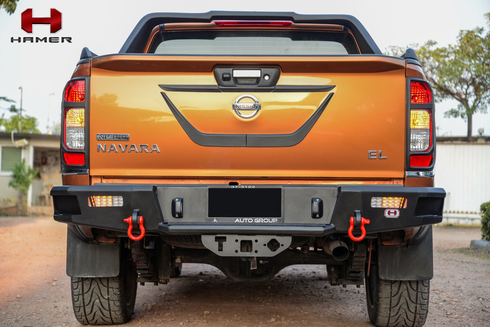 HAMER M-SERIES REAR BAR - NISSAN NAVARA NP300 2015-2020