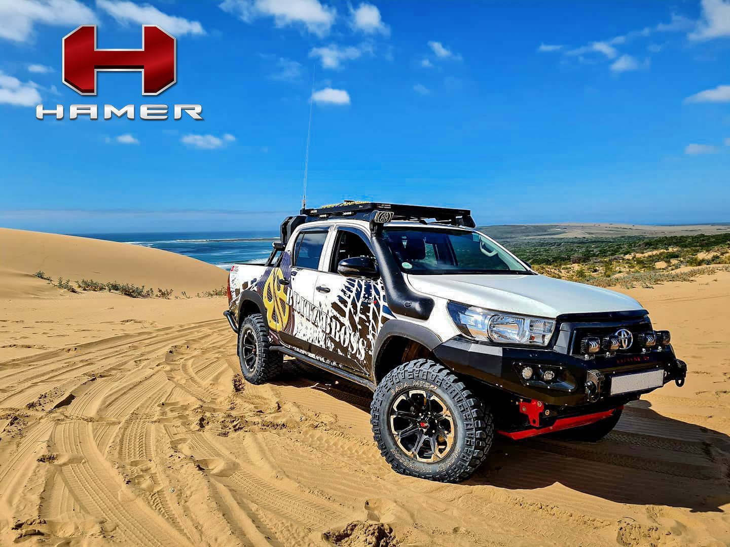 HAMER KING SERIES BULL BAR TO SUIT TOYOTA HILUX REVO ROCCO 2017 ON