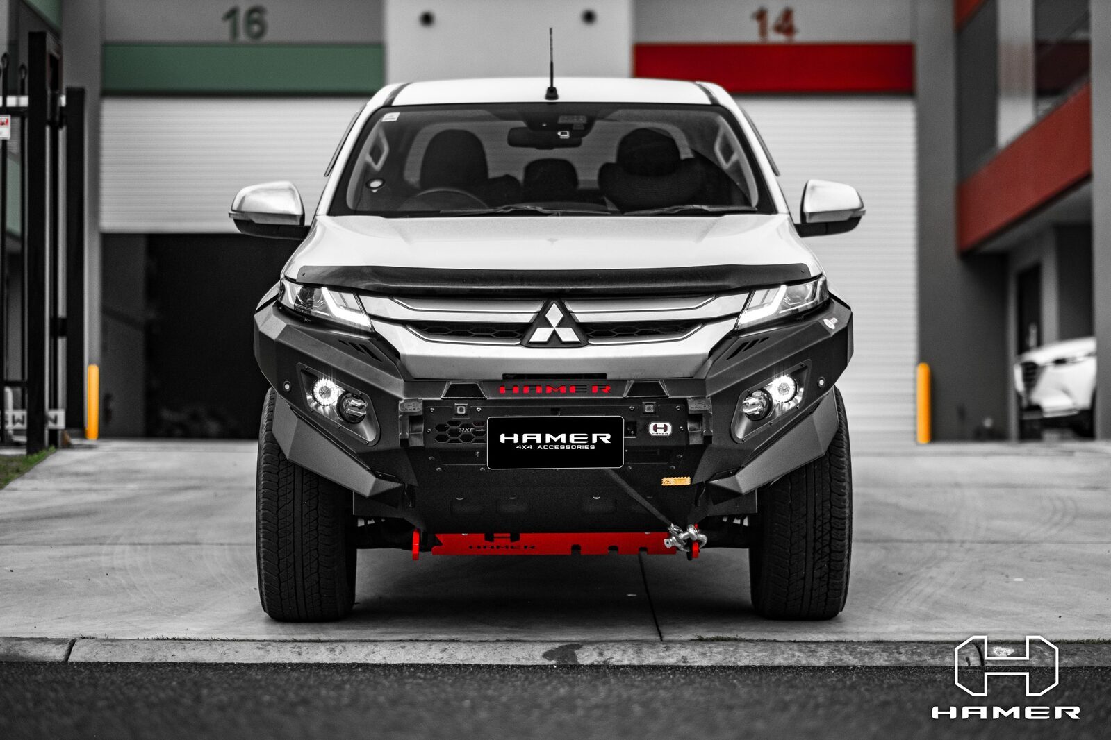 HAMER KING SERIES BULL BAR TO SUIT MITSUBISHI TRITON MR (2018-ON)