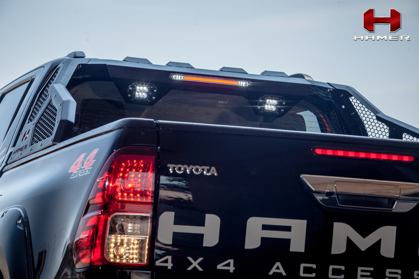 HAMER WARRIOR SERIES SPORTS BAR TO SUIT FORD RANGER & RAPTOR, MAZDA BT50, NISSAN NAVARA, TOYOTA HILUX