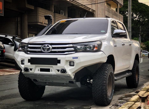 RIVAL ALLOY FRONT BUMPER TO SUIT TOYOTA HILUX REVO (2015-2018)