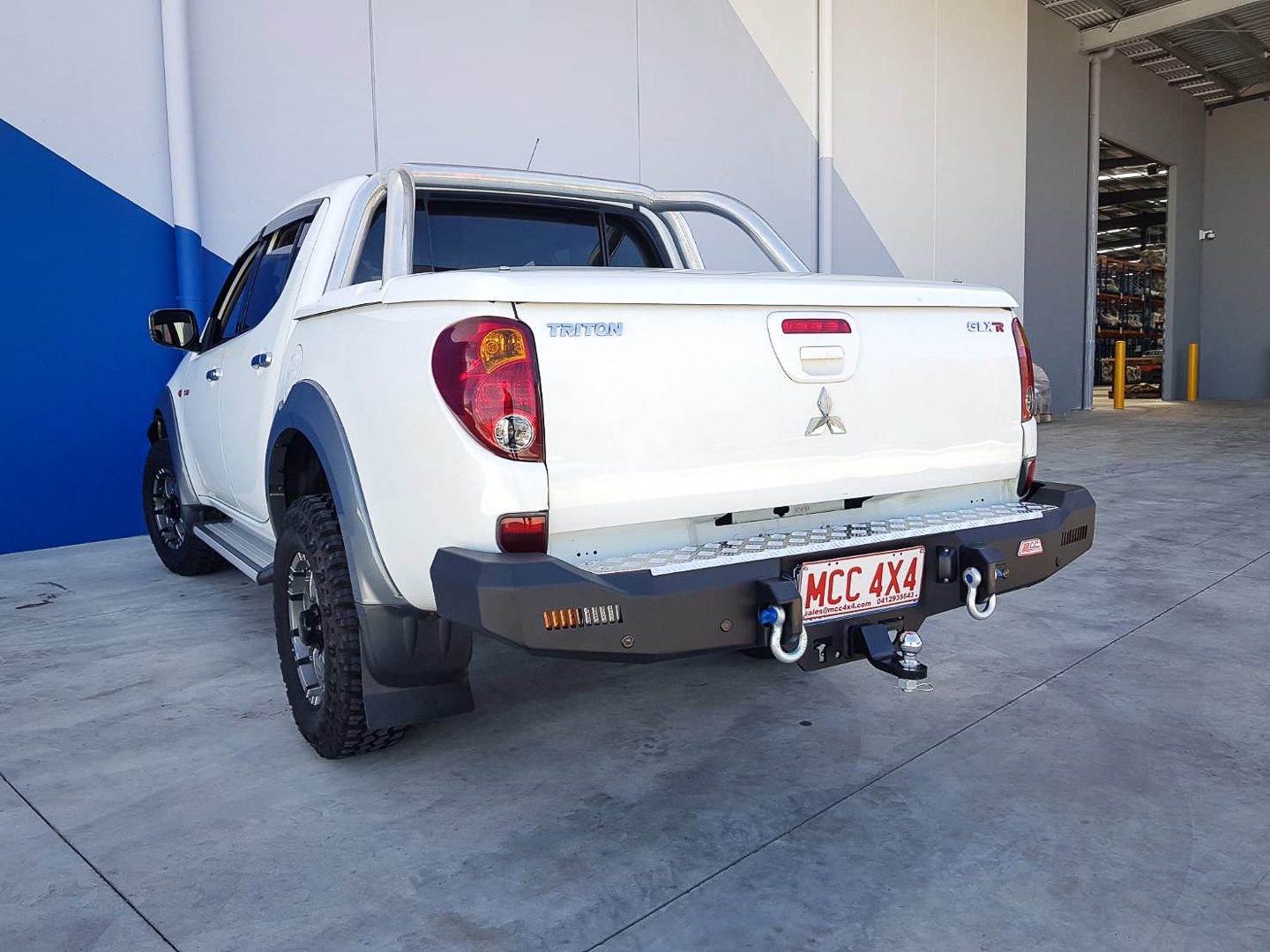 MCC ROCKER REAR BAR TO SUIT MITSUBISHI TRITON 2006 ML 2006-2009