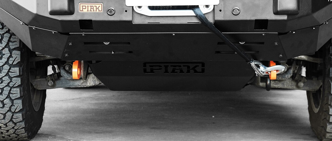 PIAK Underbody Protection Plate (Matte Black) To Suit Toyota Hilux (2018-2020)