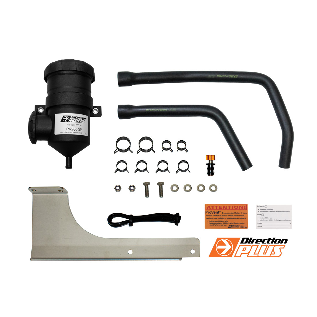 DIRECTION PLUS Provent Ultimate Catch Can Kit To Suit Toyota Hilux & Fortuner (2016-2022)